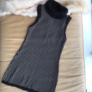 Alice + Olivia striped knit sweater dress size M